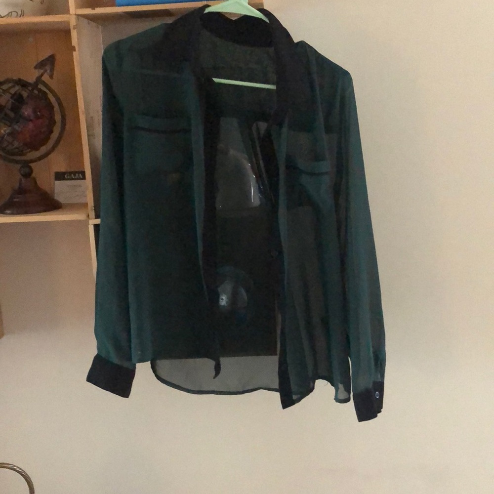 Shear blouse